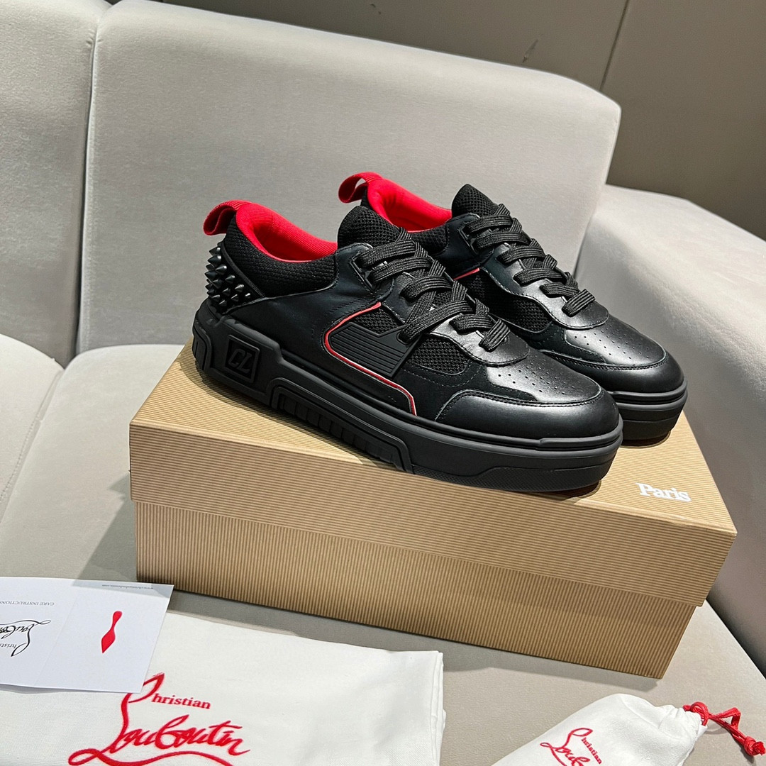 UA Chr1st1an Louboutin 2024 [New]ASTROLOUBI Unisex Thick-Soled Sneakers
