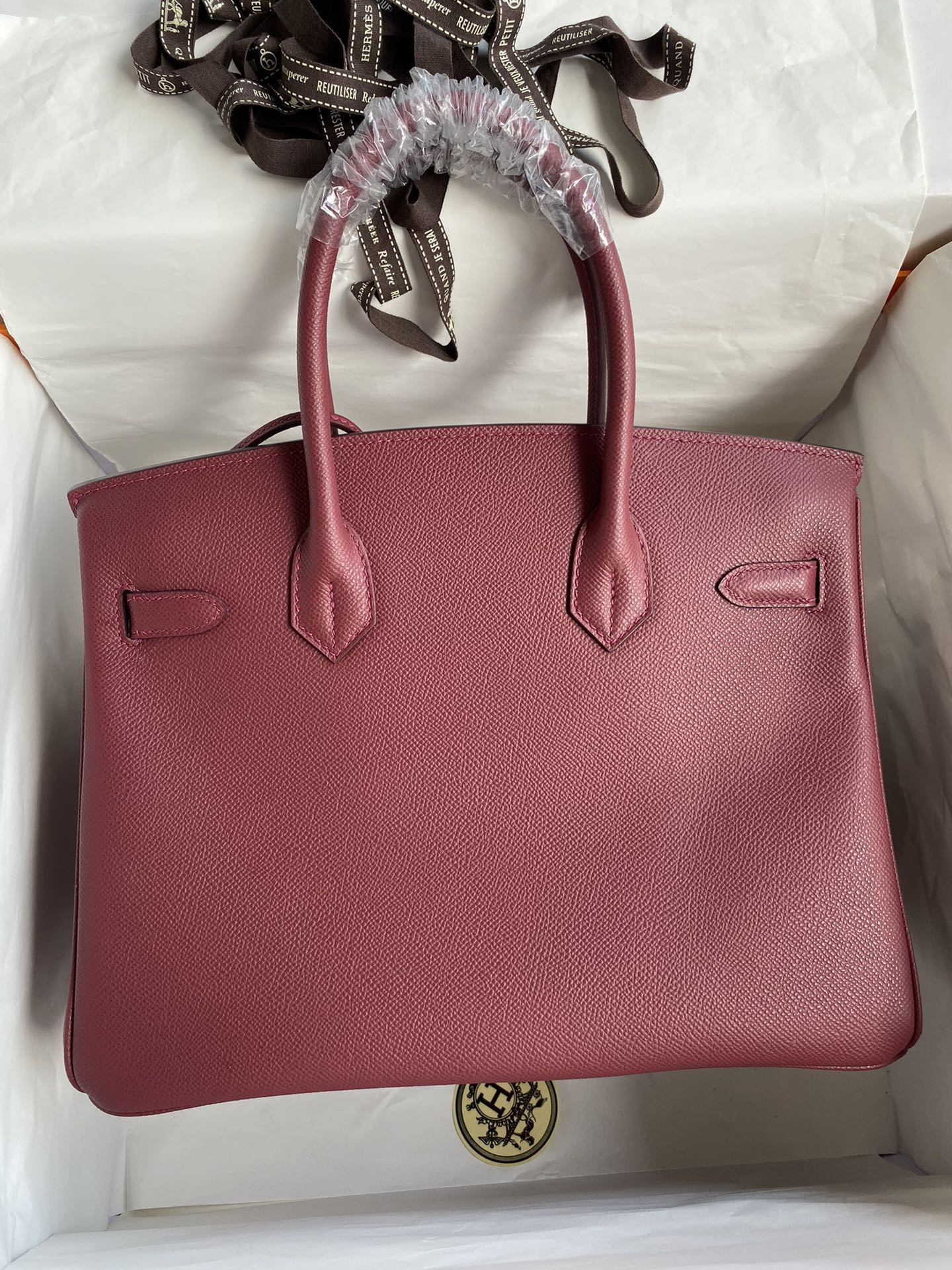 H**me5 BIRKIN Silver 25 30 35