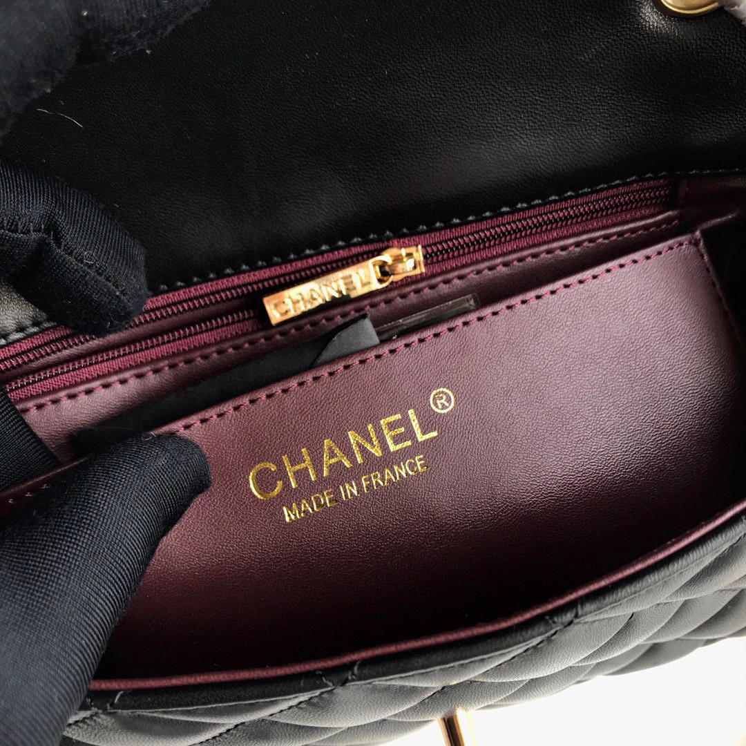 Ch**el MINI FLAP BAG 12 × 20 × 6 cm