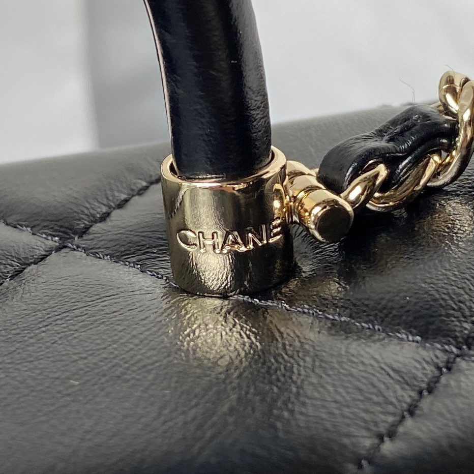 Ch**el 23K WALLET ON CHAIN Handbag 10.5×17×8cm