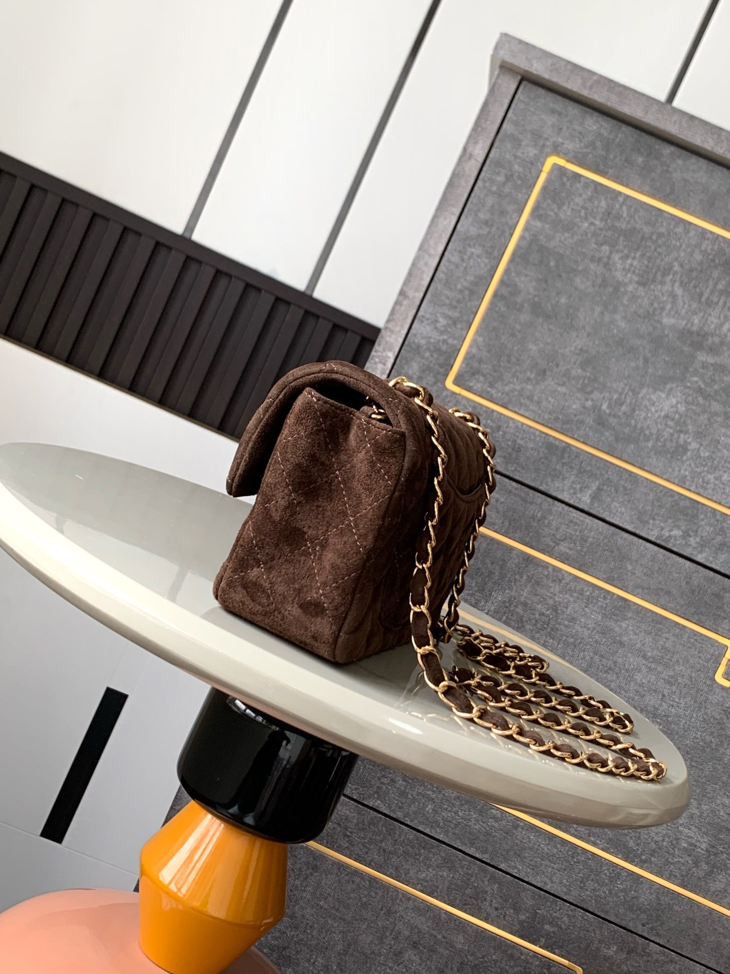 Ch**el MINI CLASSIC 11.12 HANDBAG 20 12×20×6cm