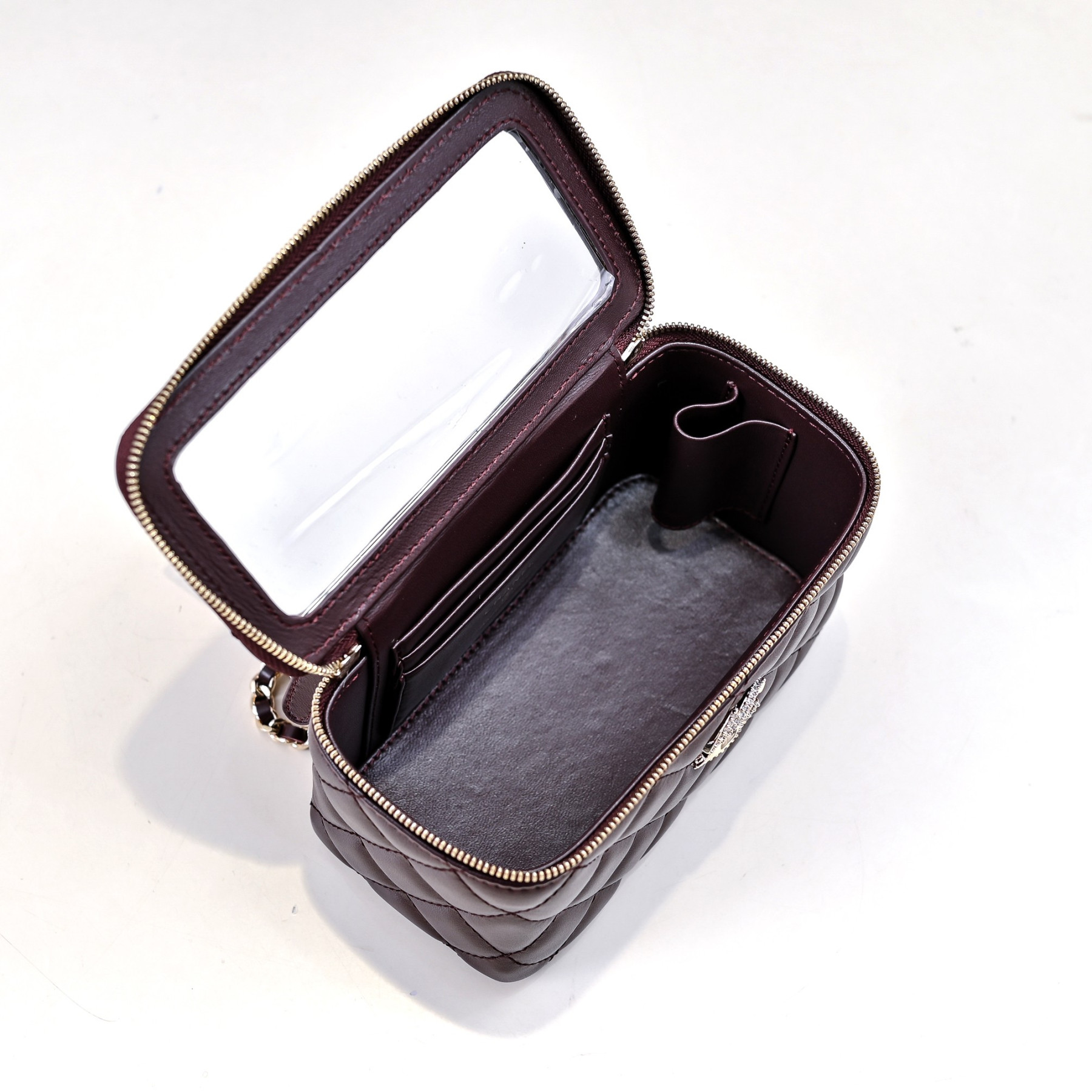 Ch**el Clutch With Chain 17cm