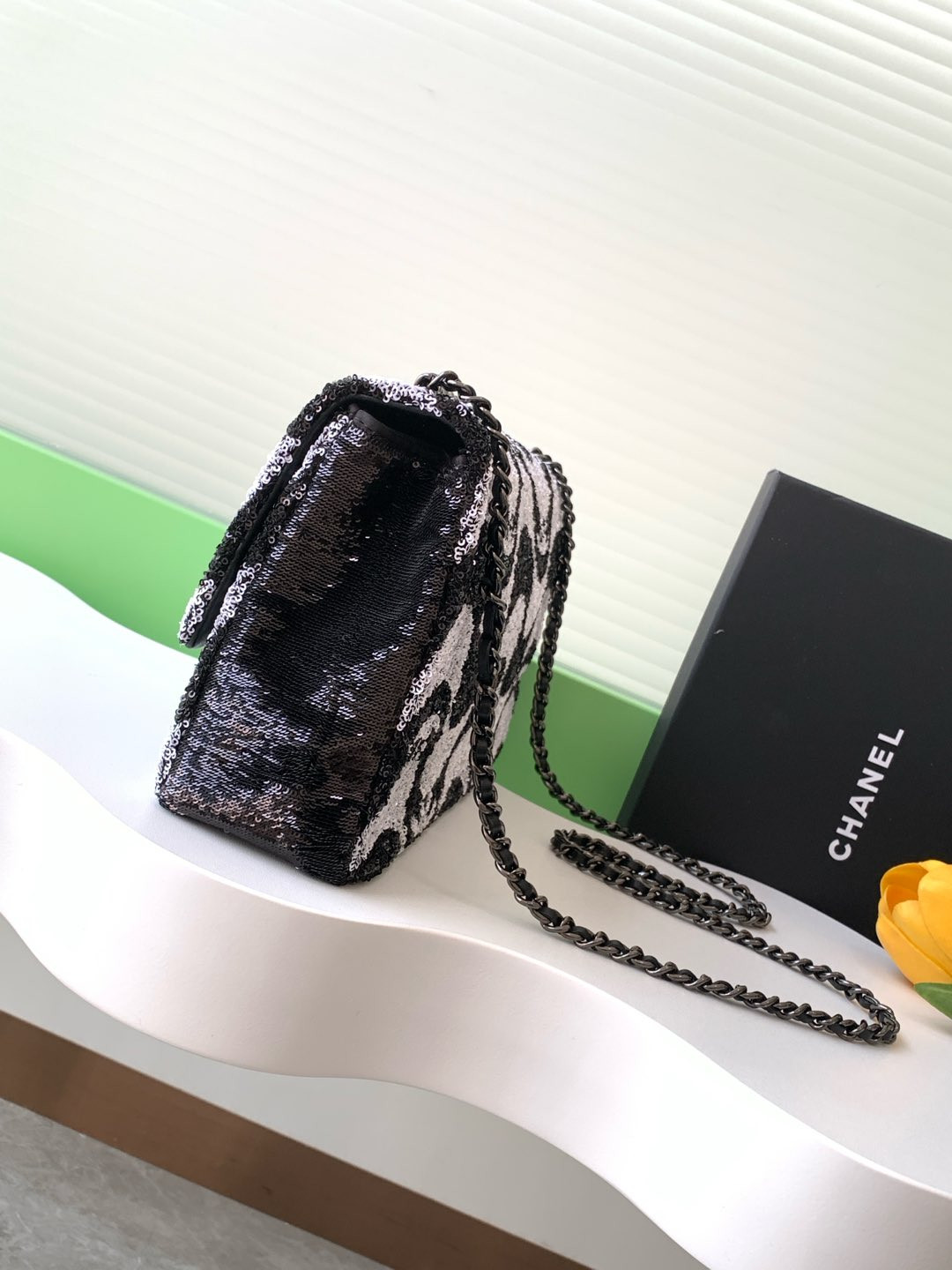 Ch**el Flap Bag 15x25x7cm