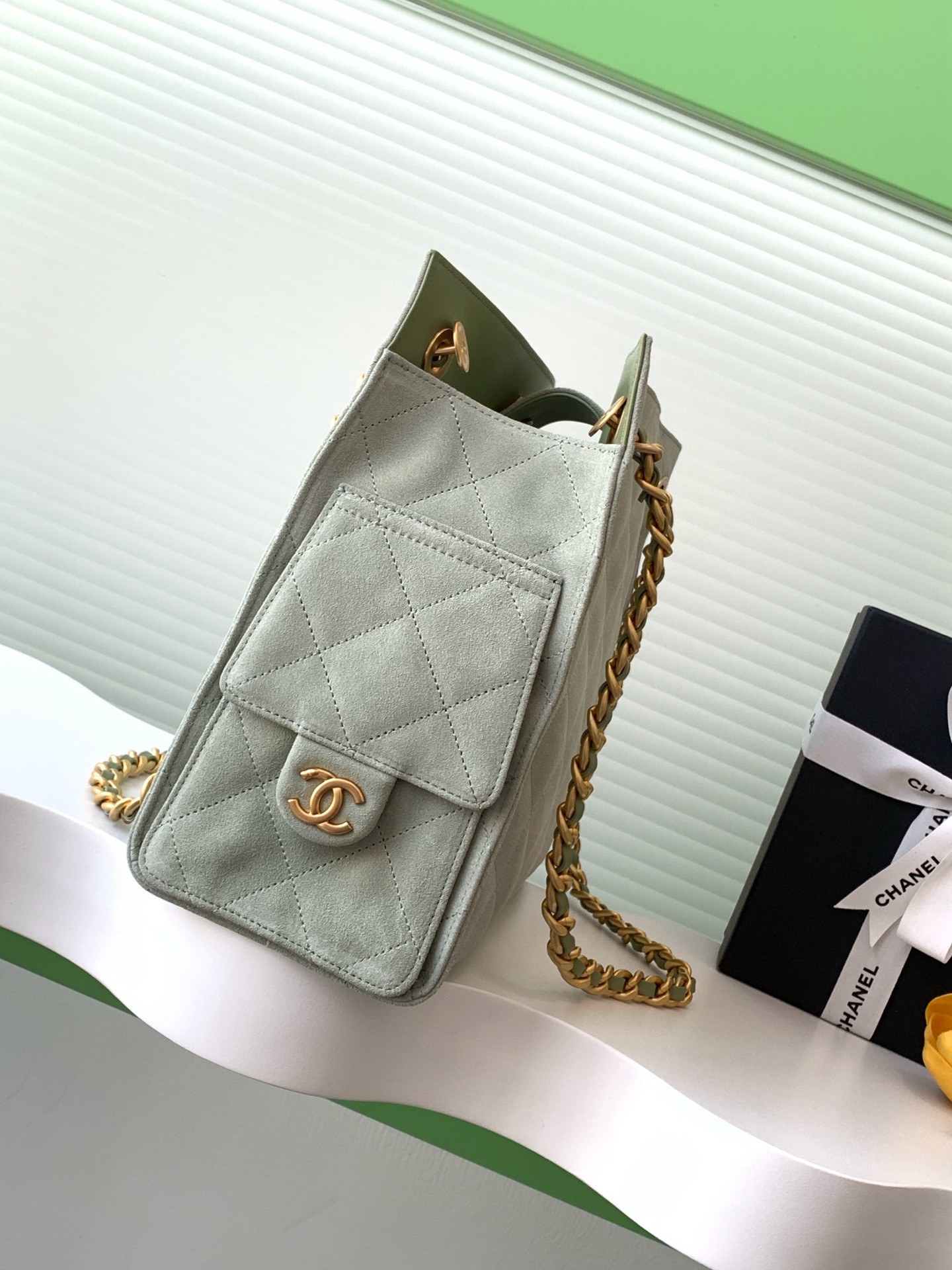 Ch**el shopping bag hobo 26x31x13cm