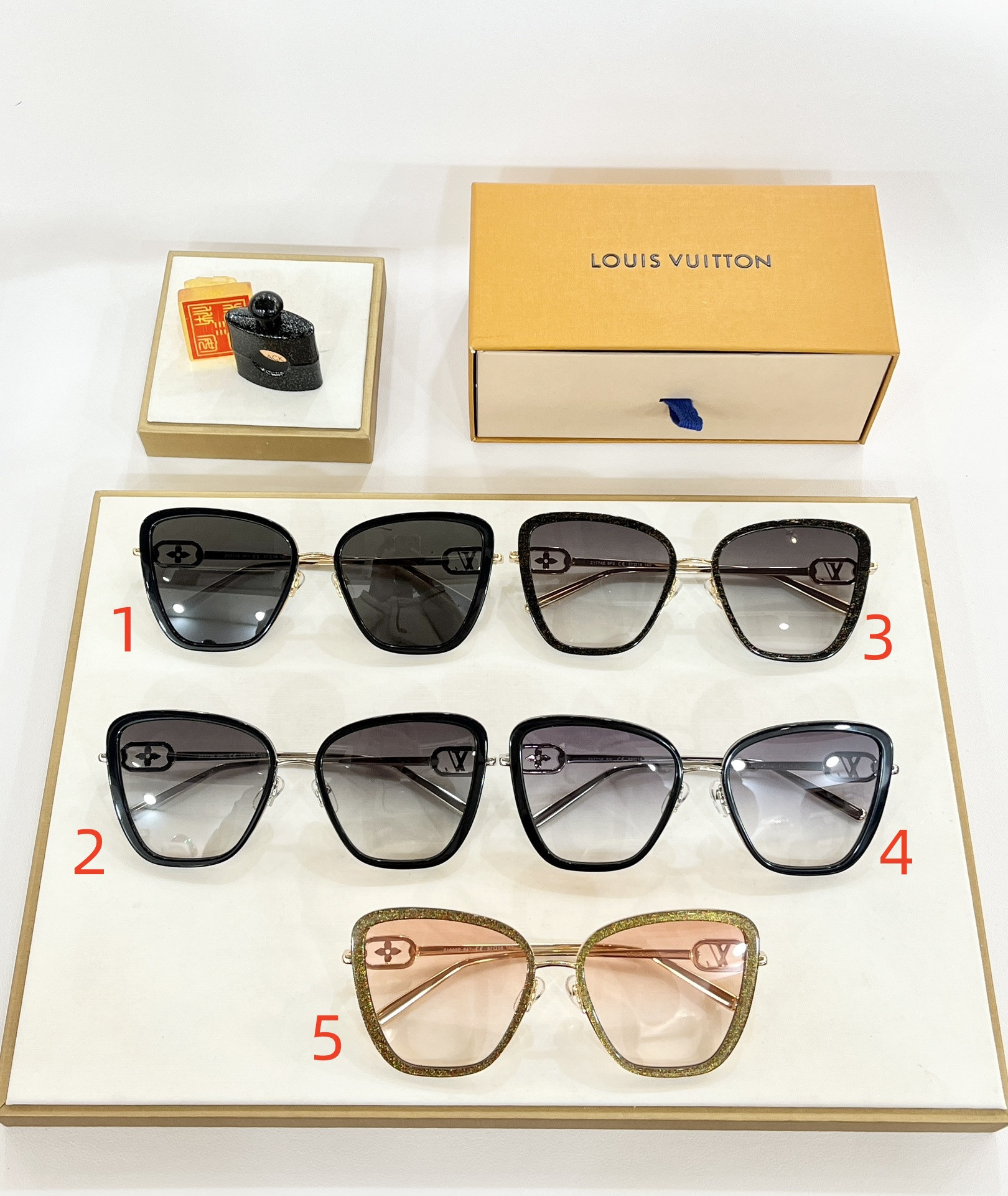 LV Glasses Z1669 Z1770 Z1771 Z17773E Z1774 56-18-140