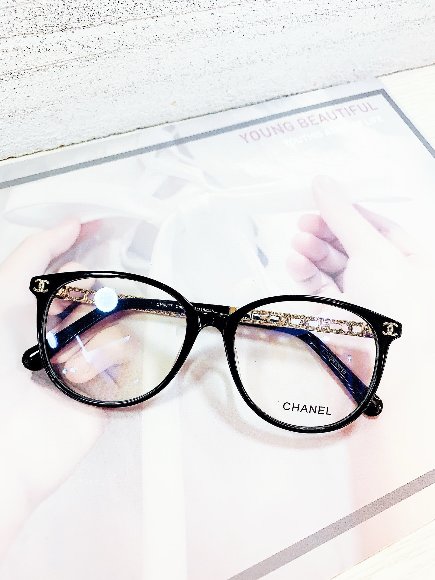 Ch**el Glasses CH0187 53-18-145