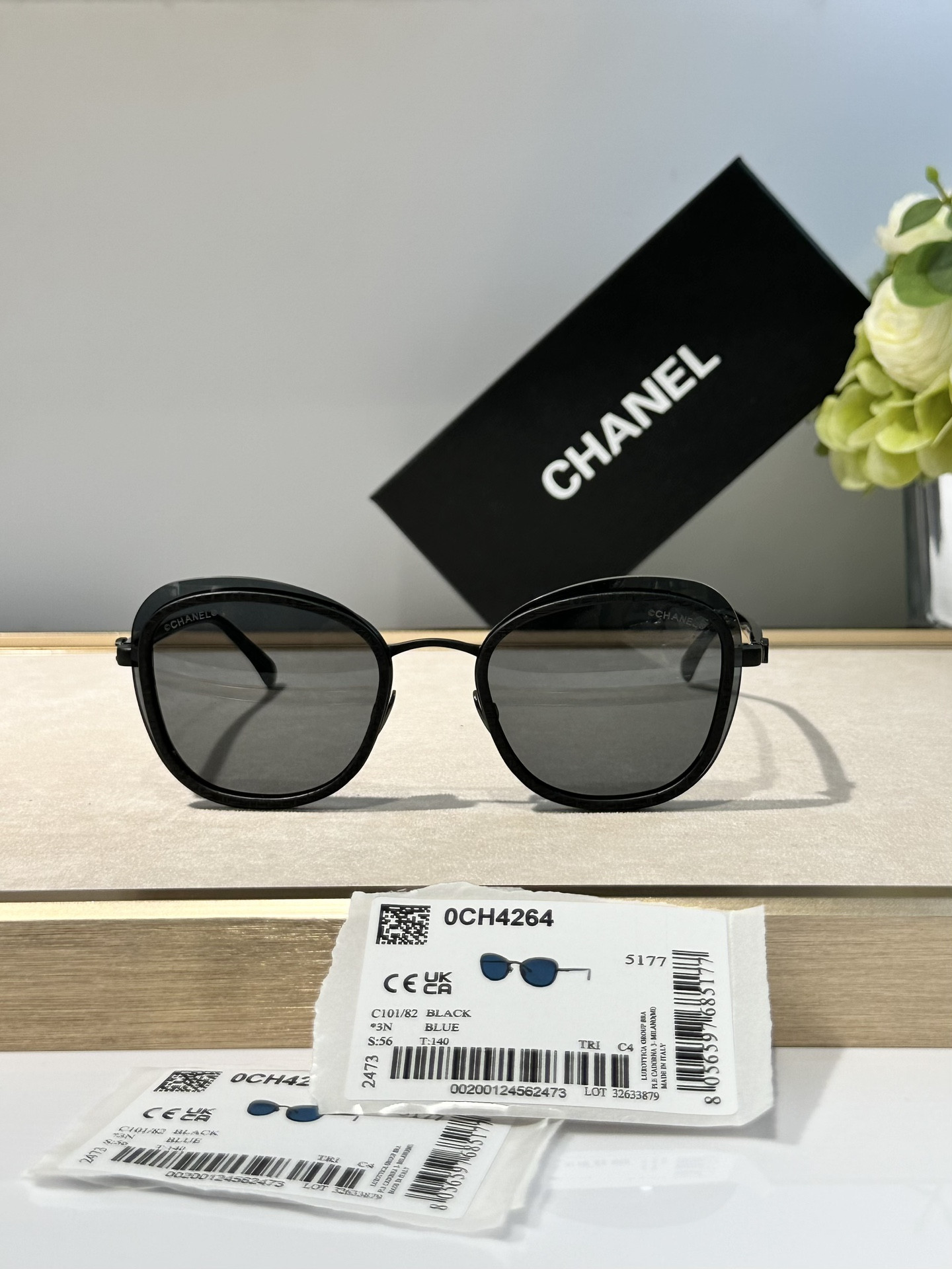 Ch**el Glasses CH4264 56-17-140