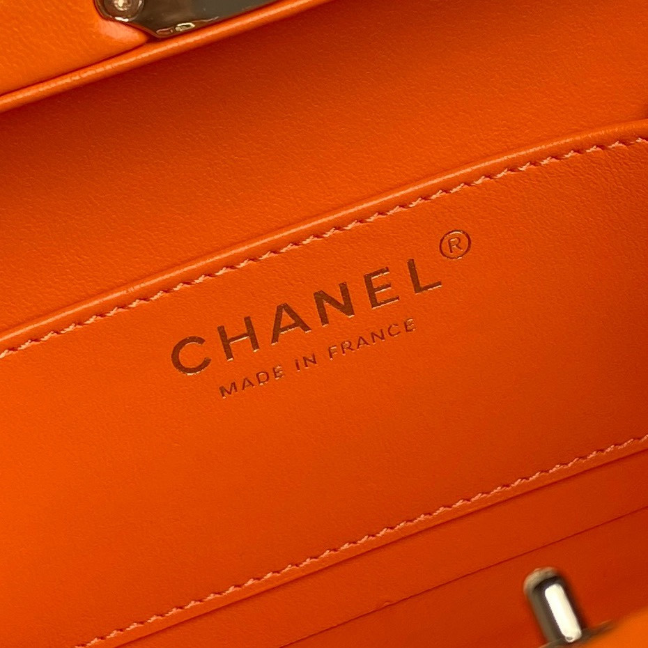 Ch**el Small Box Bag 12.5x18x6.5cm