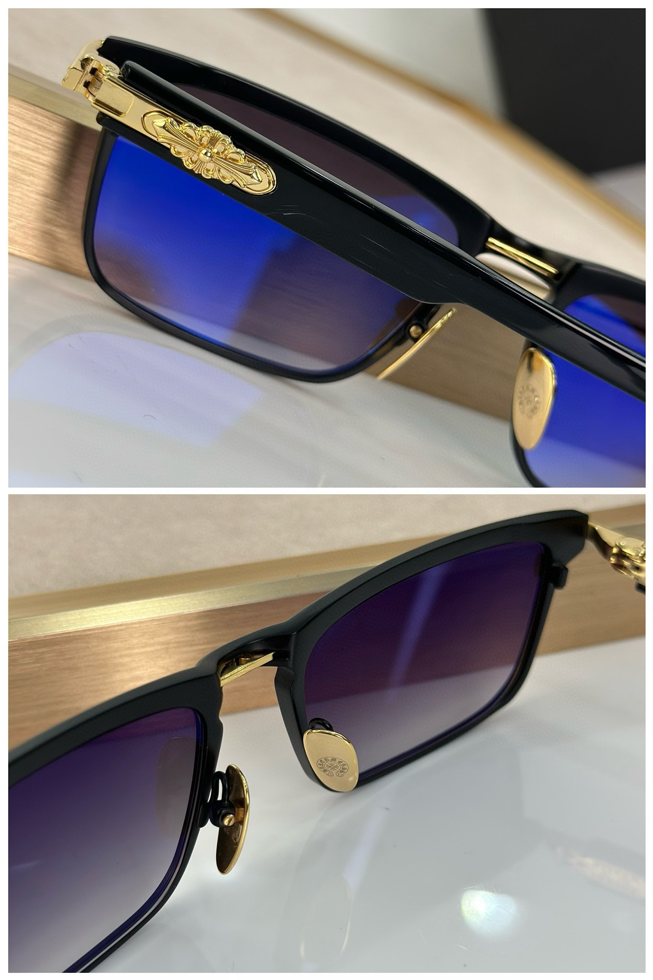 Ch*0me He**ts Glasses ss24 56-18-146