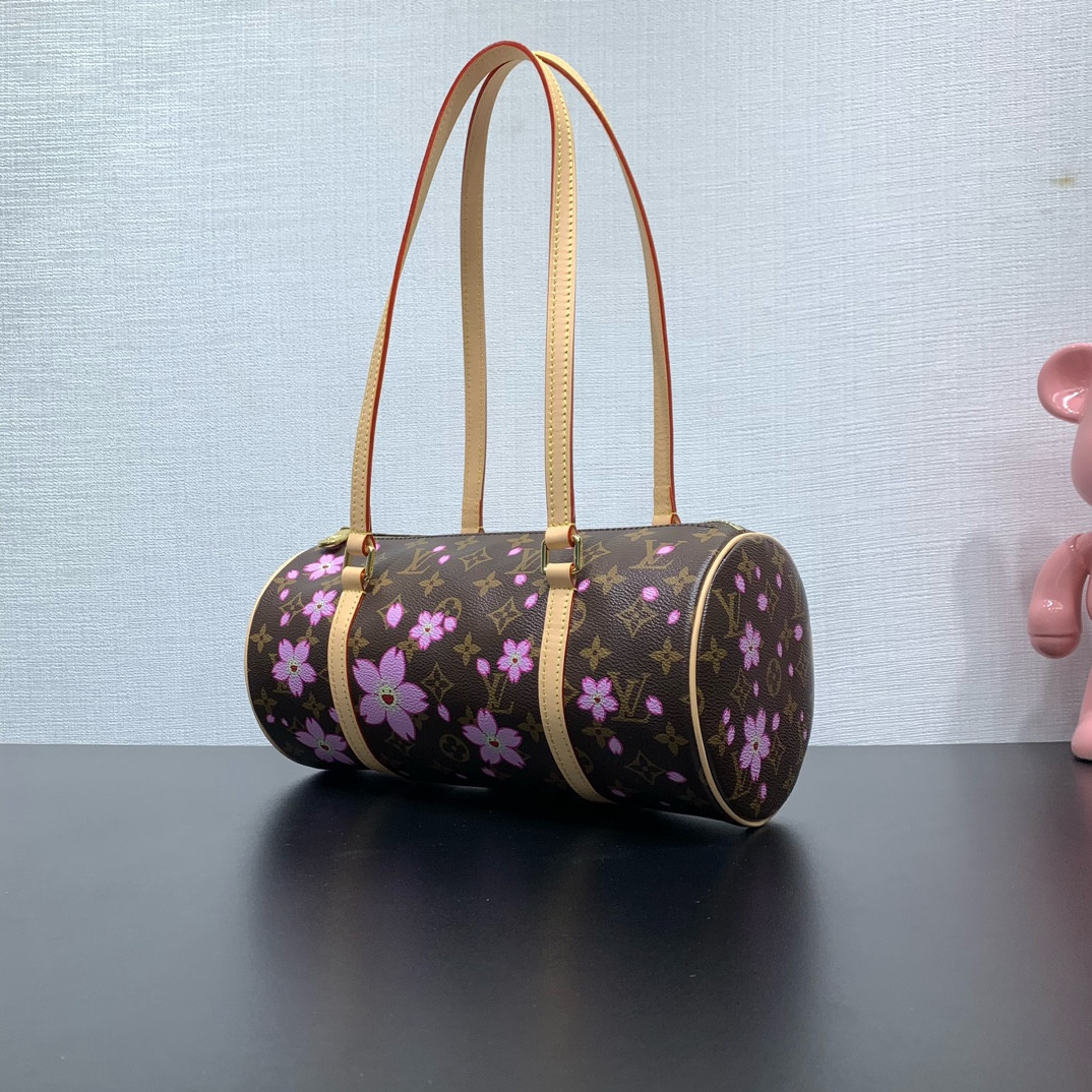 LV × TM Papillon MM M13097 27x11x13cm