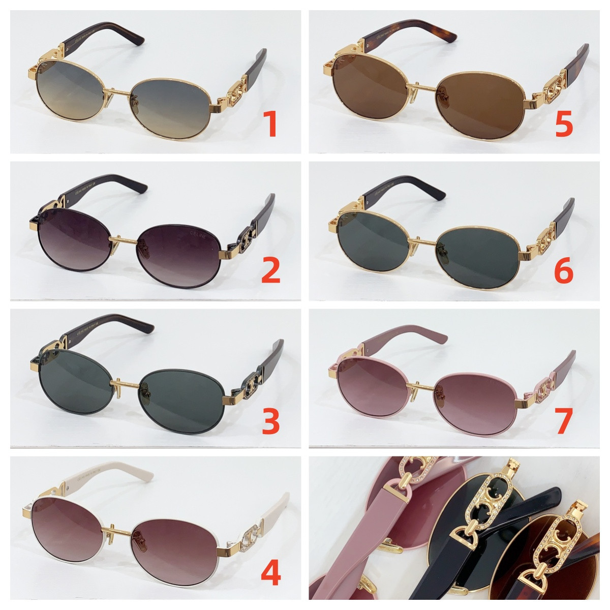 Ce1i*e Glasses CL40253 53-18-145