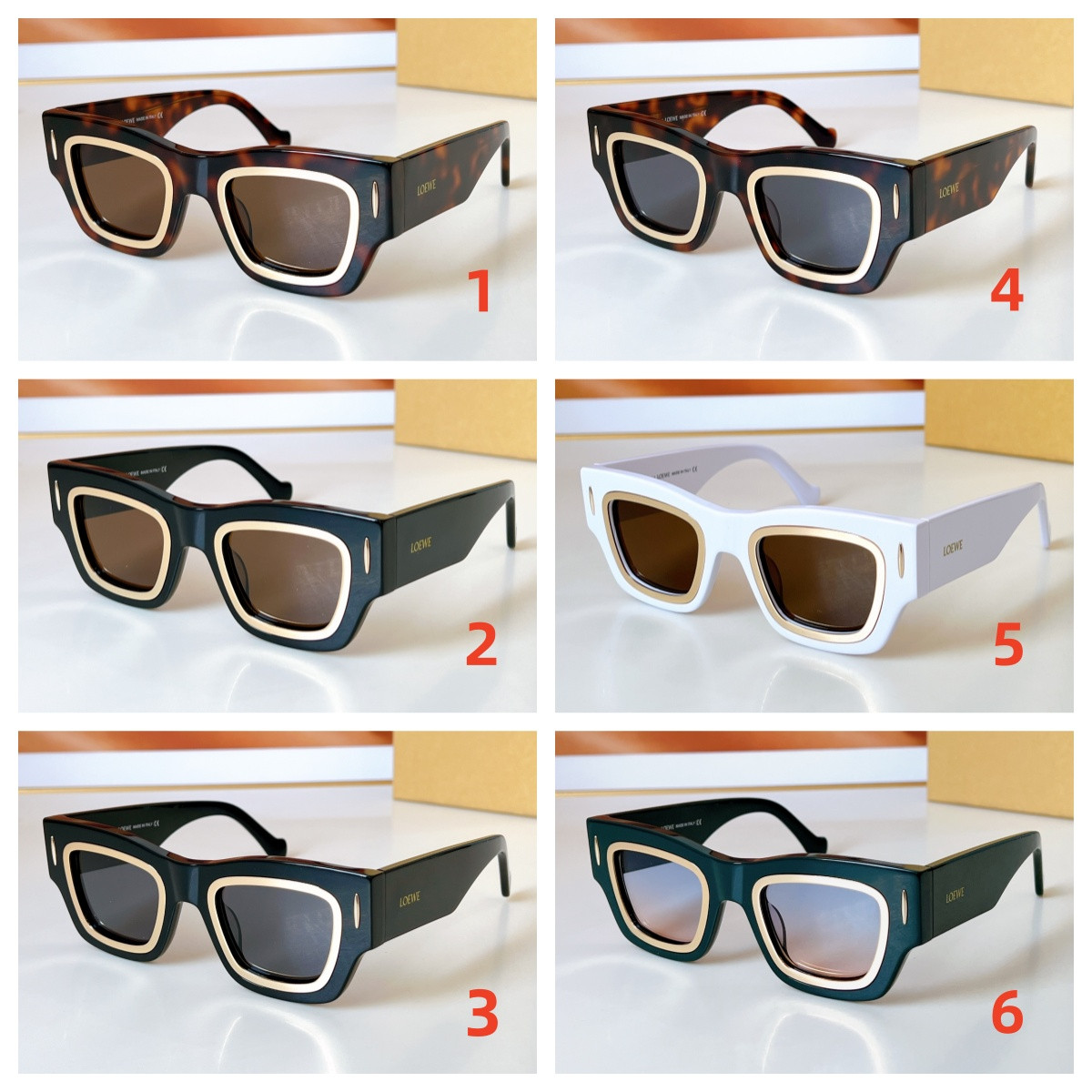 L0ew* Glasses LW40178U 47-23 145