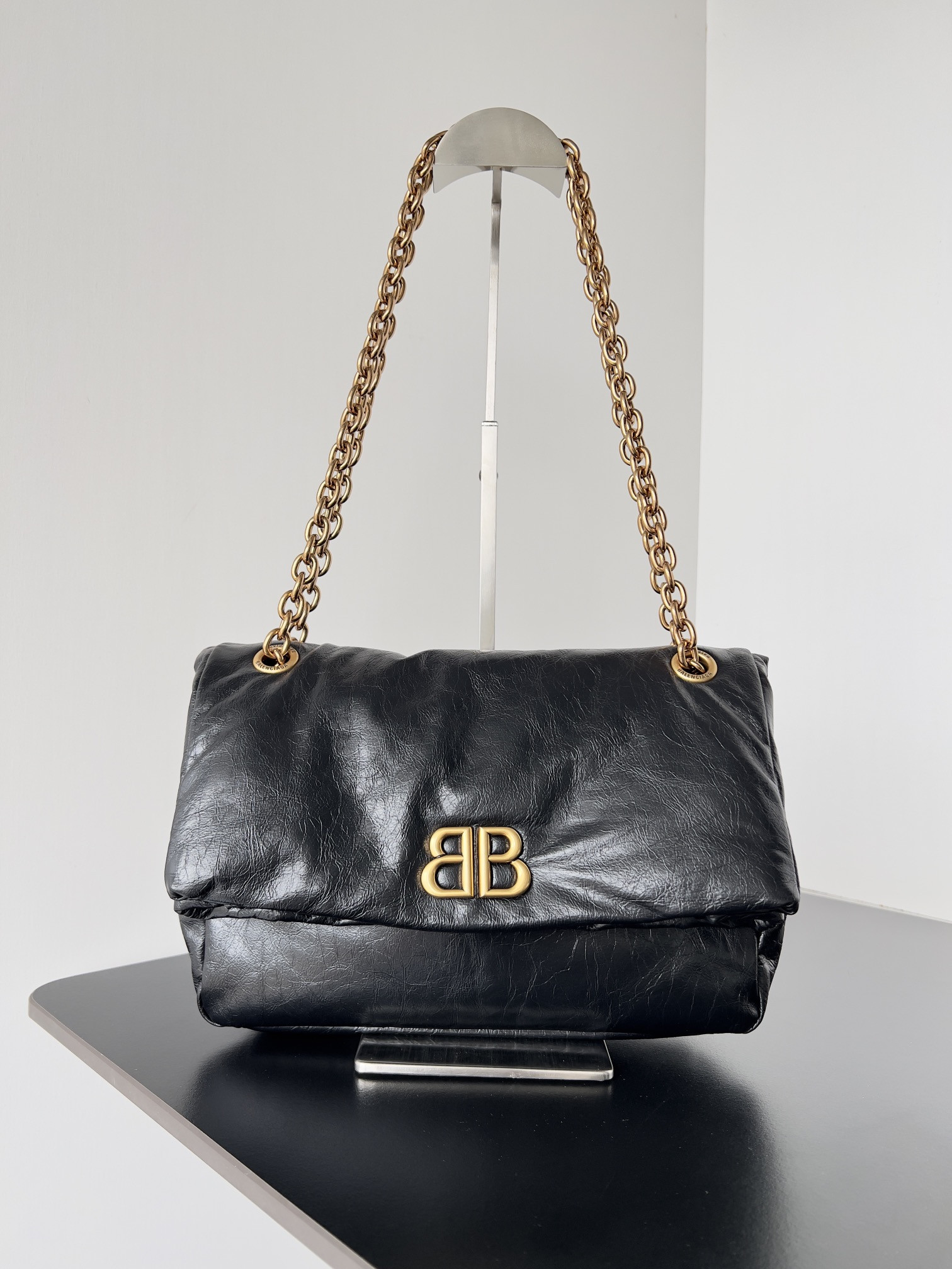 Ba1en*iaga Monaco Chain Bag Small 27.9x18x9.9cm