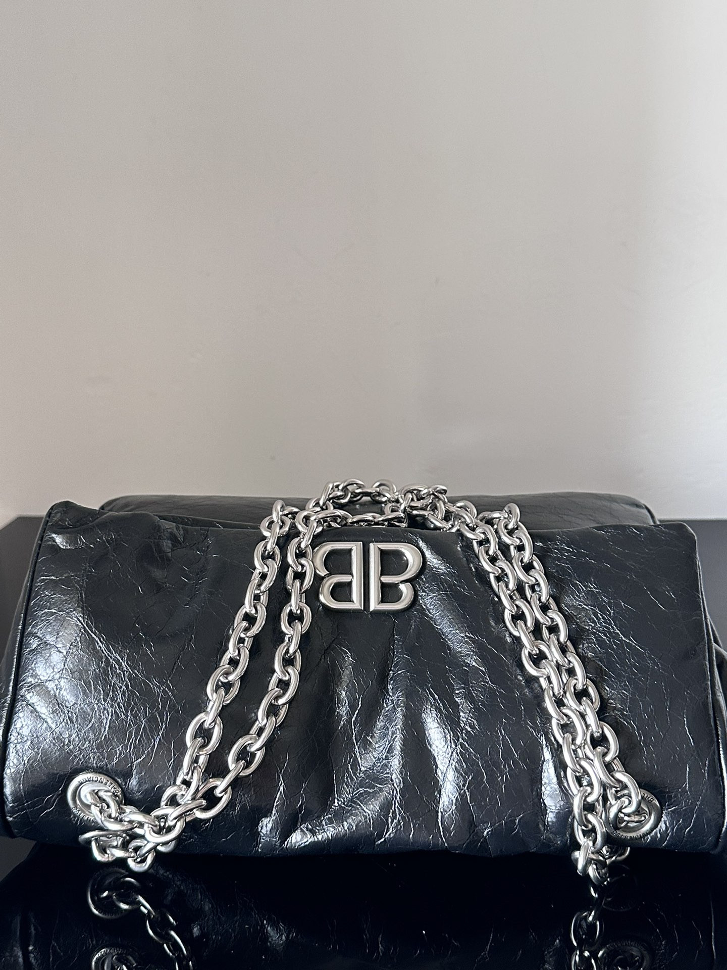 Ba1en*iaga Monaco Chain Bag Small 27.9x18x9.9cm