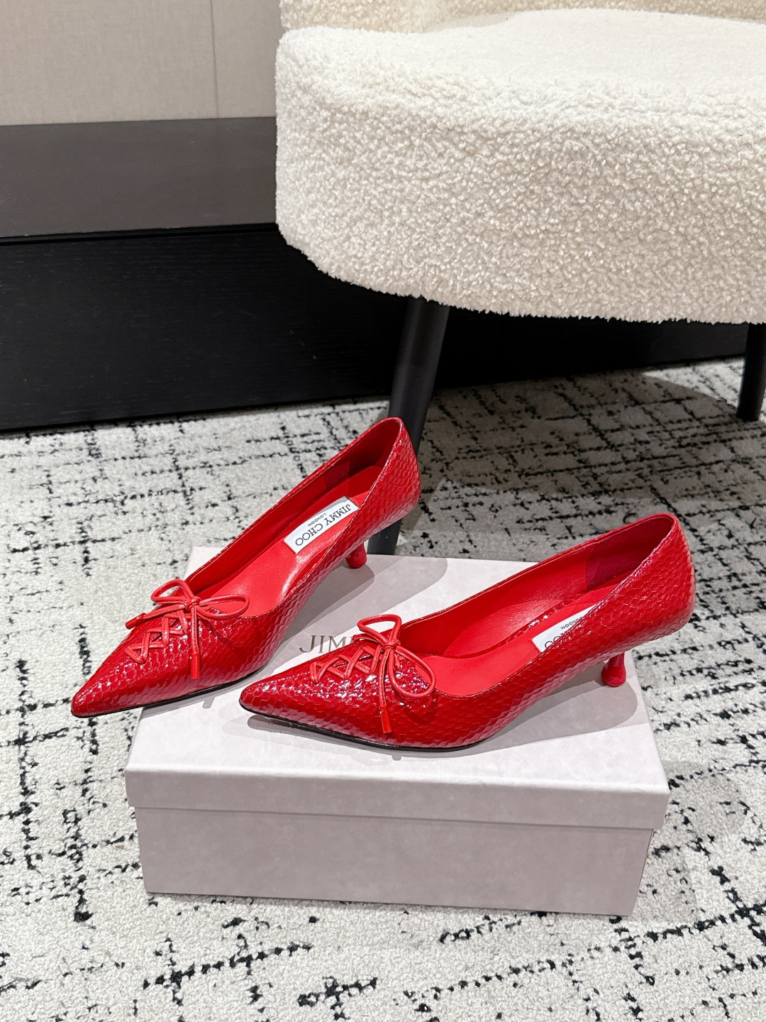 UA J1m*y Ch00 Scarlett Pumps 5cm