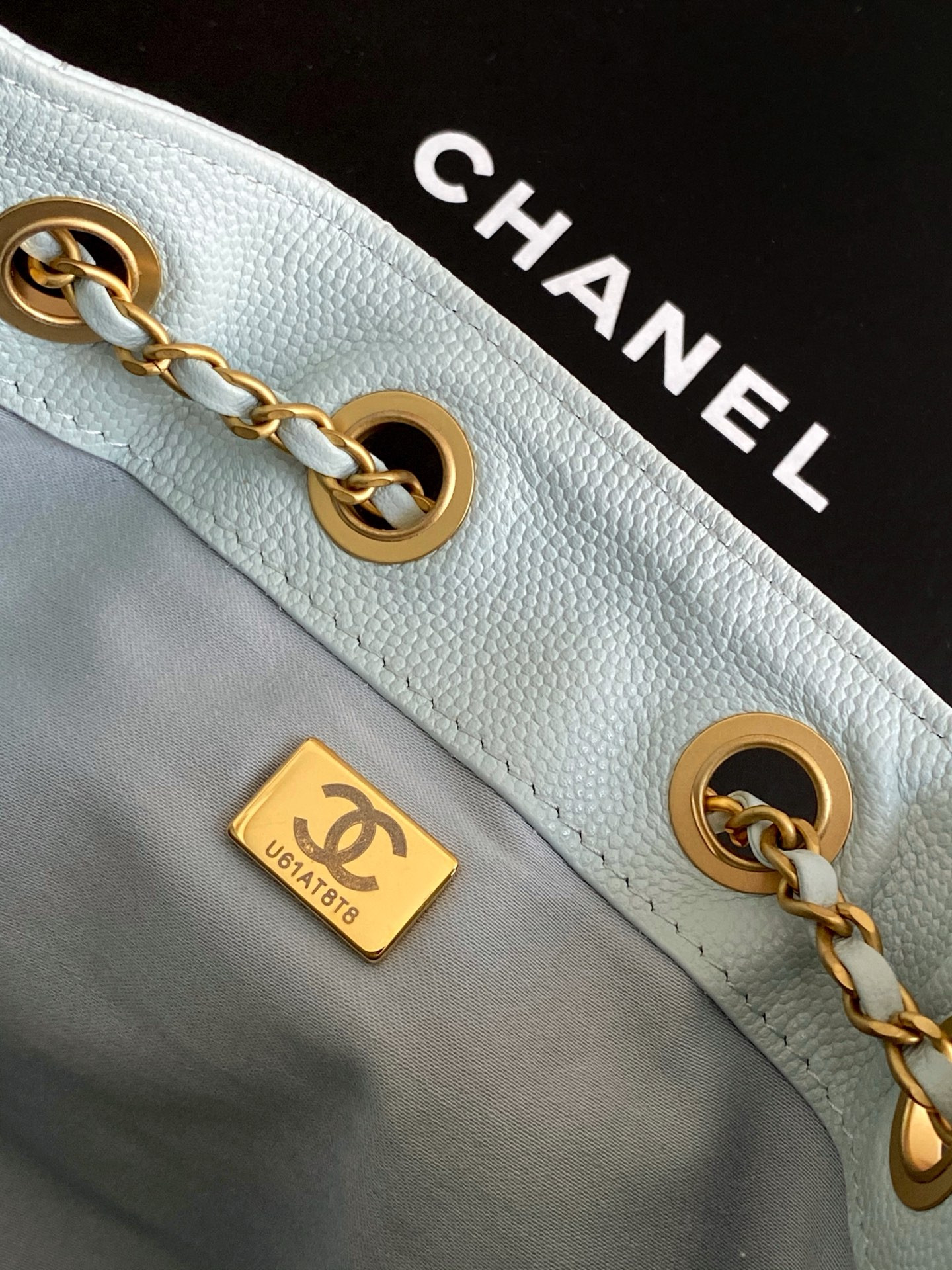 Ch**el 25C Bucket Bag 20x22x12.5cm