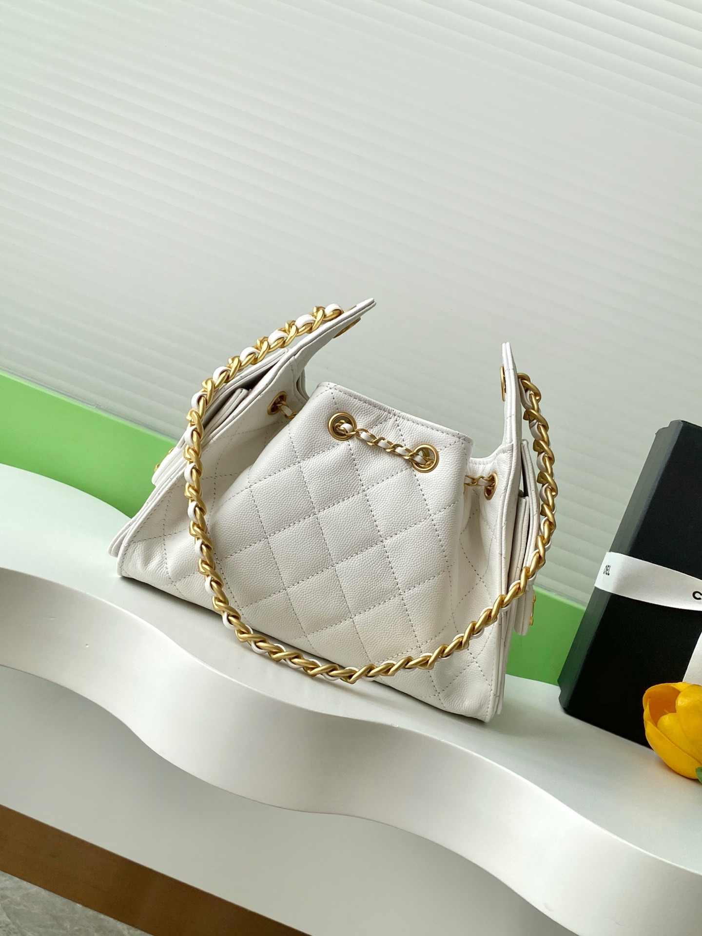 Ch**el 25C Bucket Bag 20x22x12.5cm