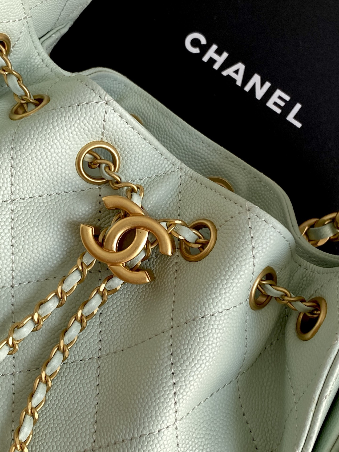 Ch**el 25C Bucket Bag 20x22x12.5cm