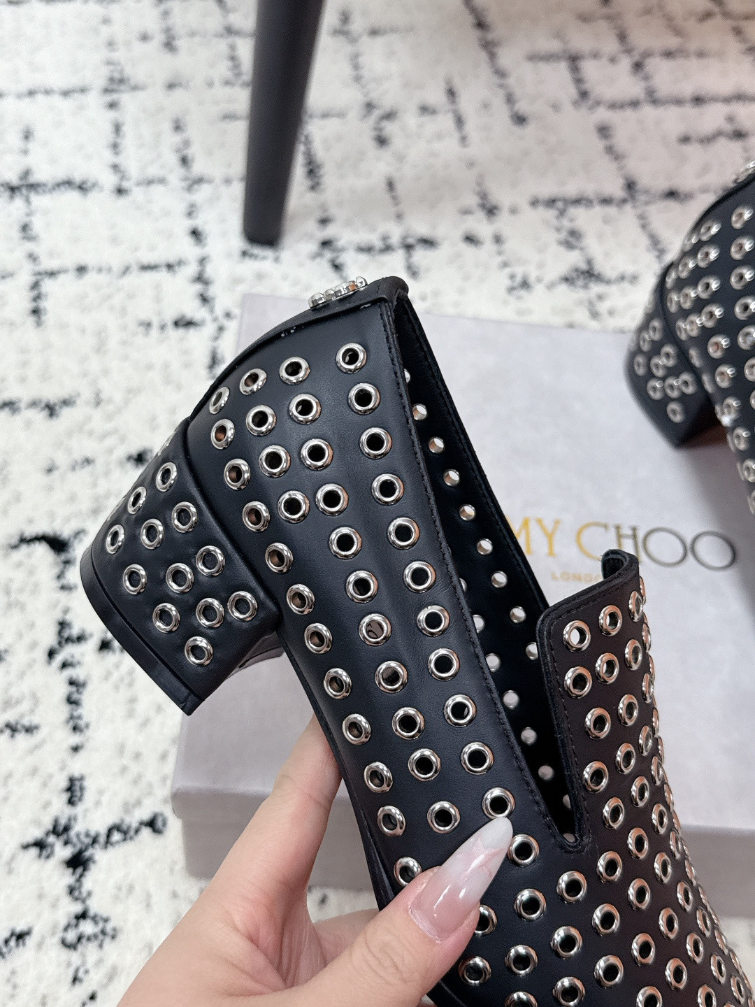 UA J1m*y Ch00 Eliot Slipper 4.5cm Heel