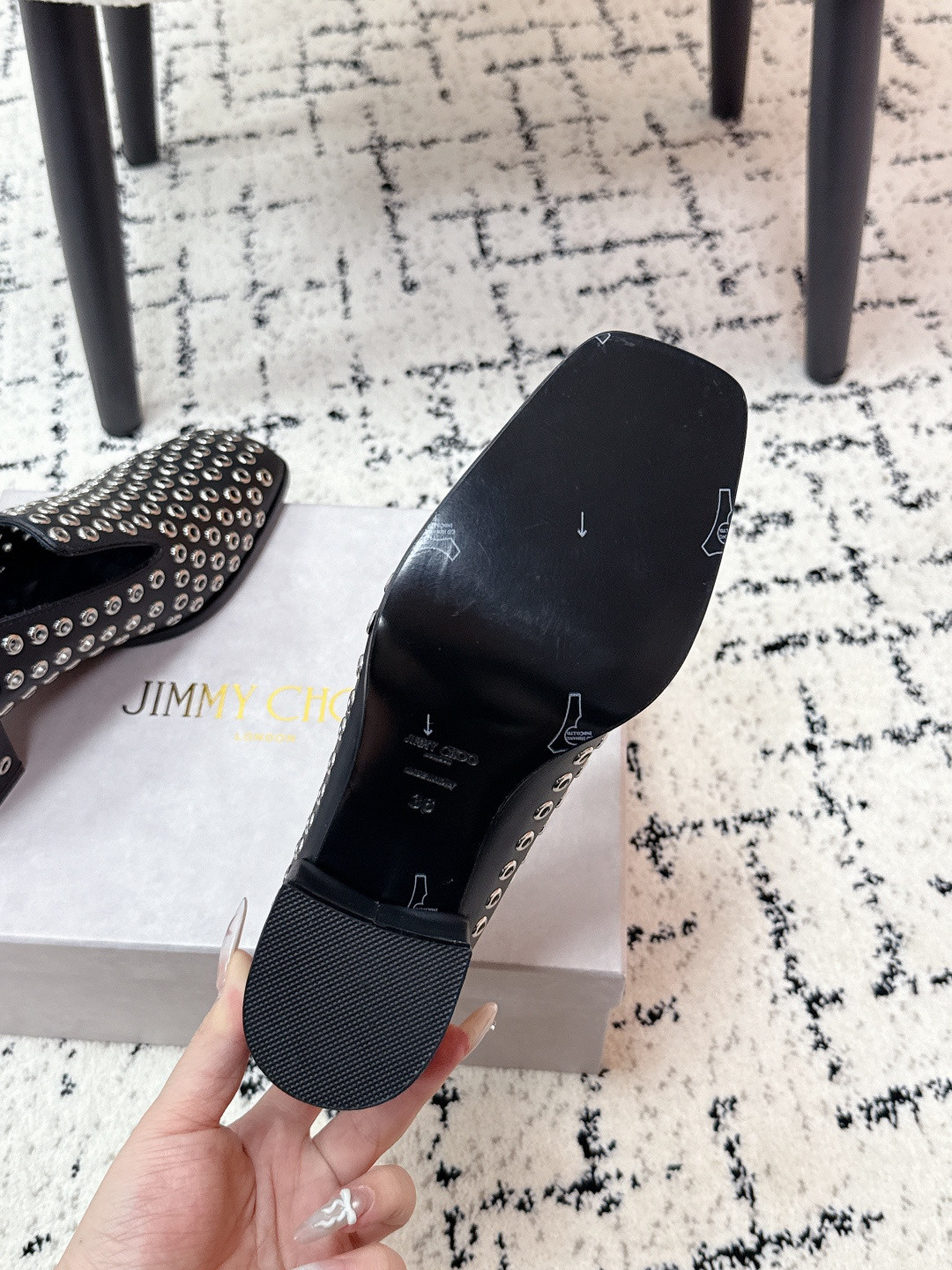 UA J1m*y Ch00 Eliot Slipper 4.5cm Heel