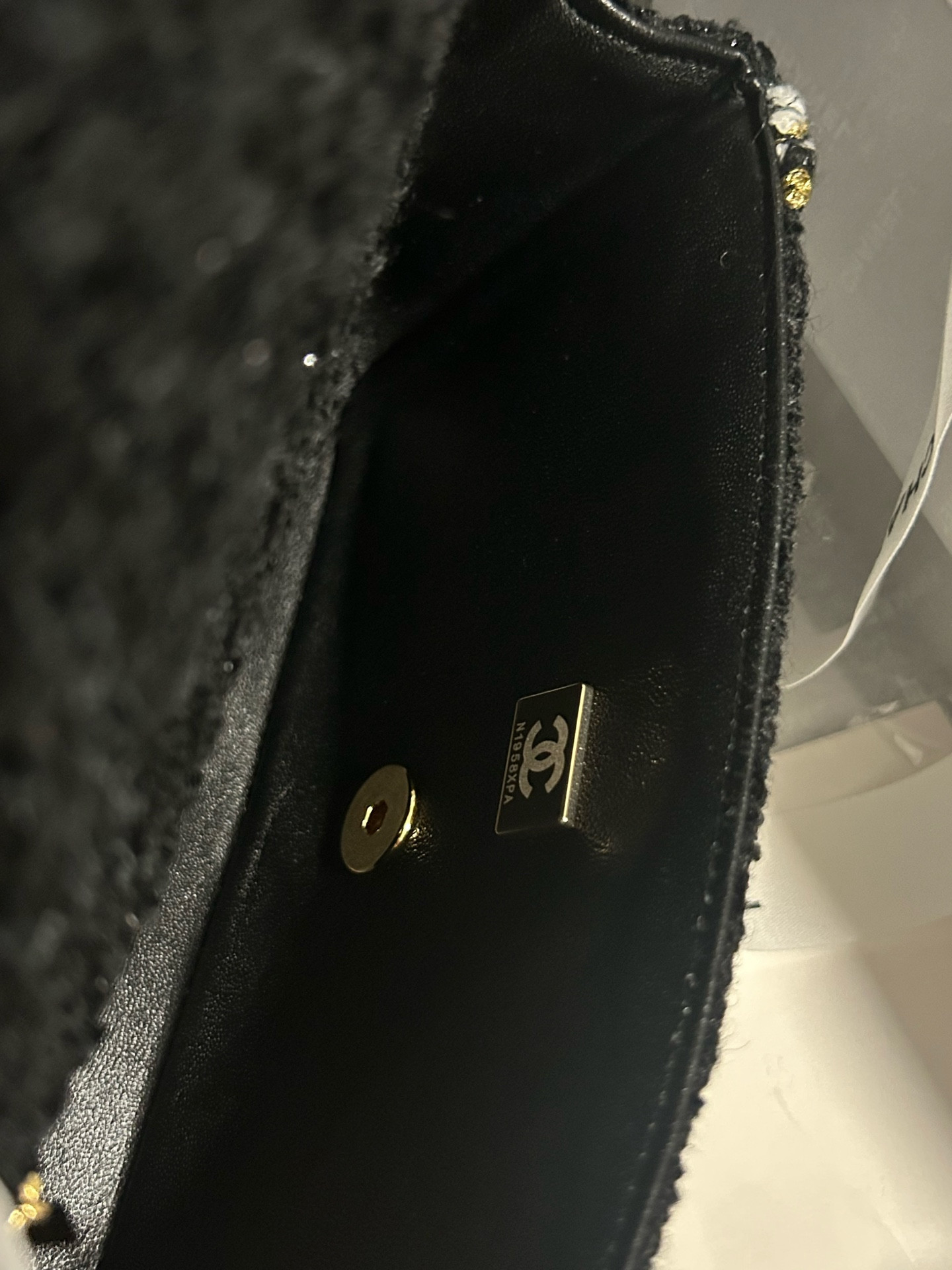 Ch**el Mini Classic Handbag 12x20x6cm