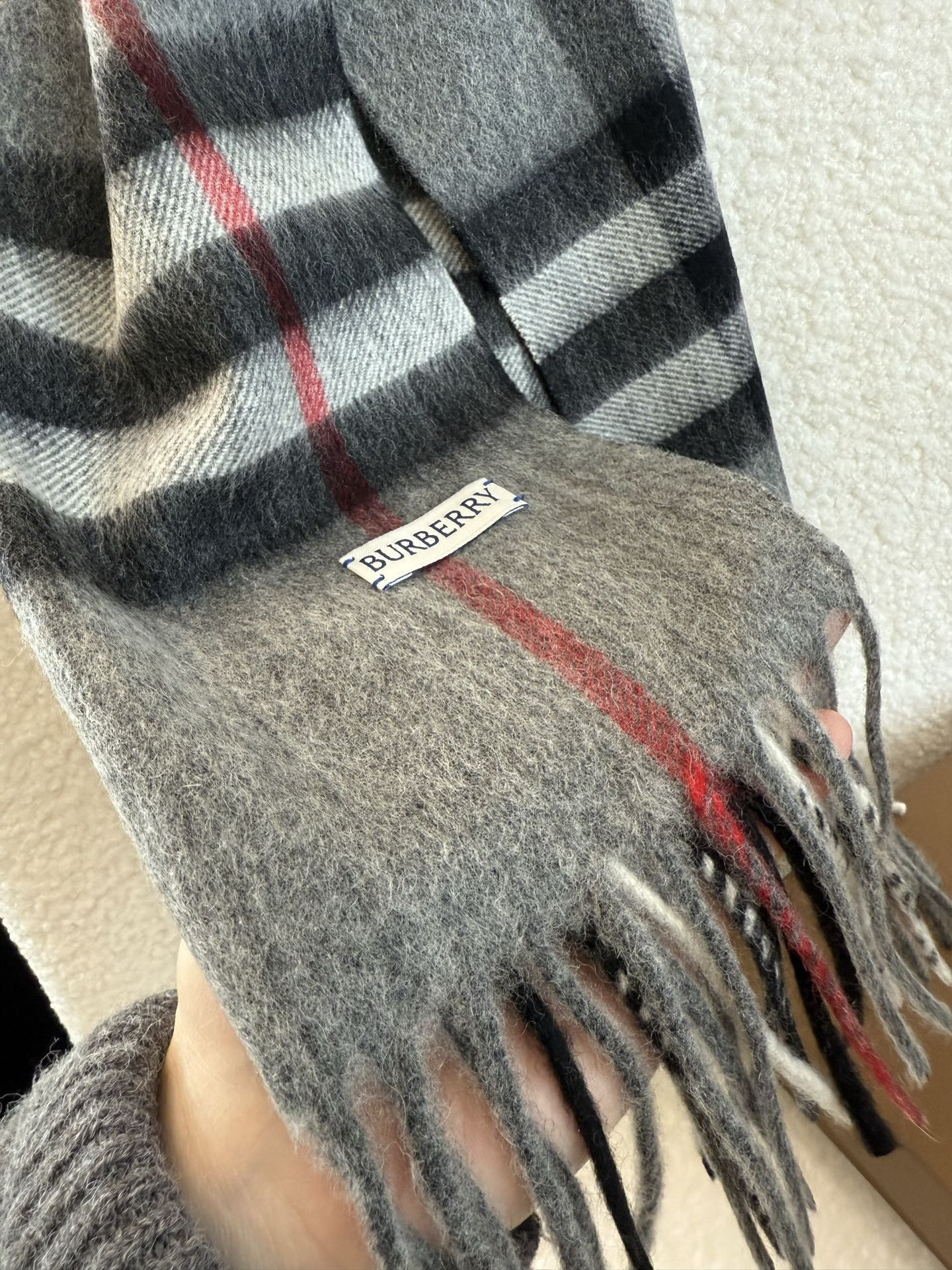 Bv*b*rry scarf 30x180cm