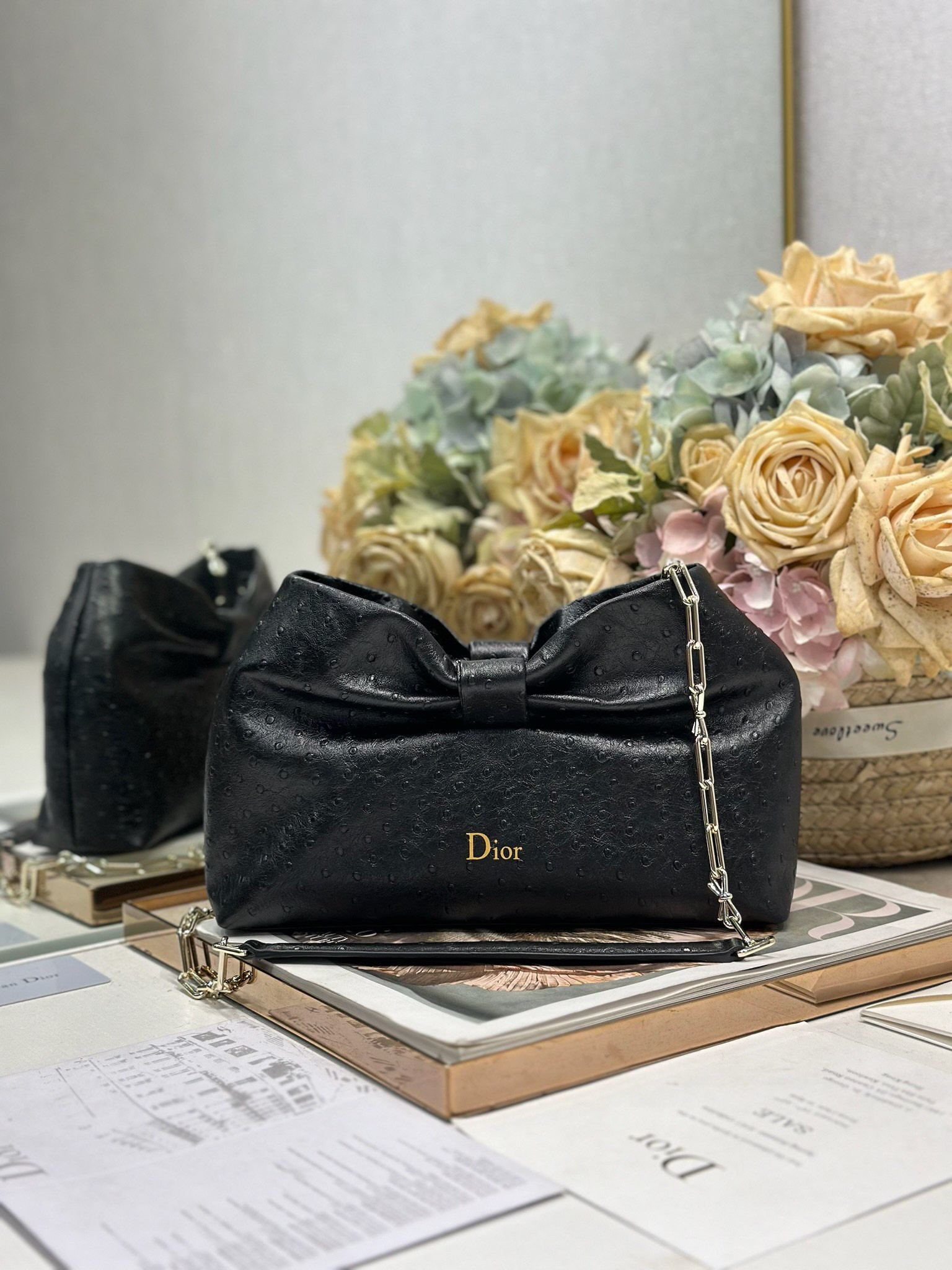 D10r Small Bow Bag 26x16x10cm