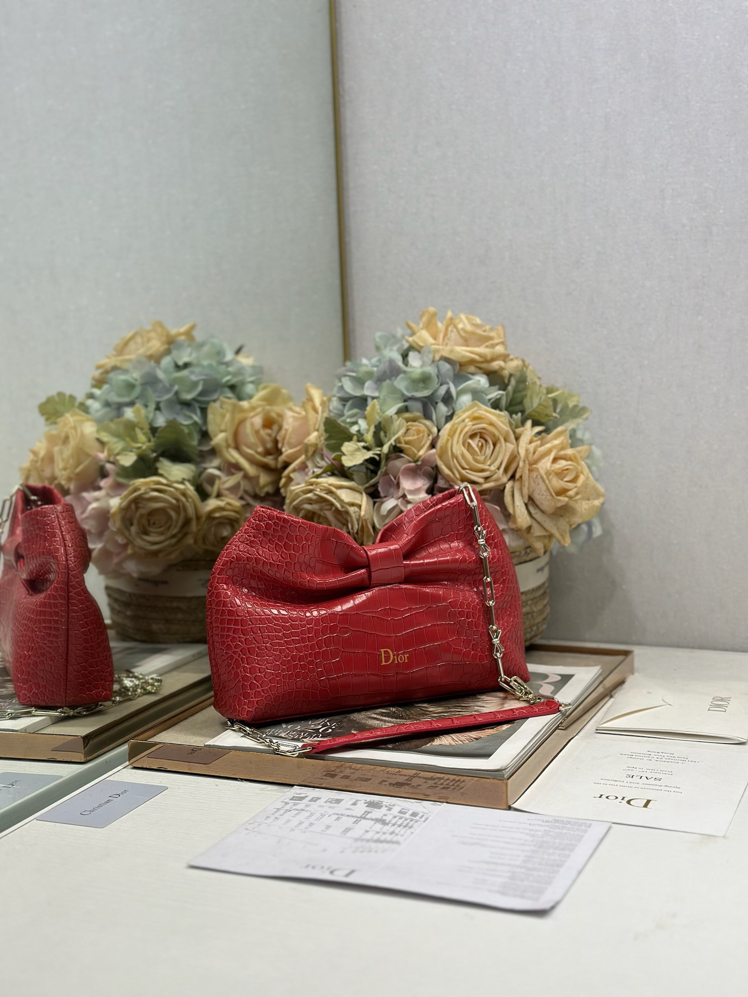 D10r Small Bow Bag 26x16x10cm