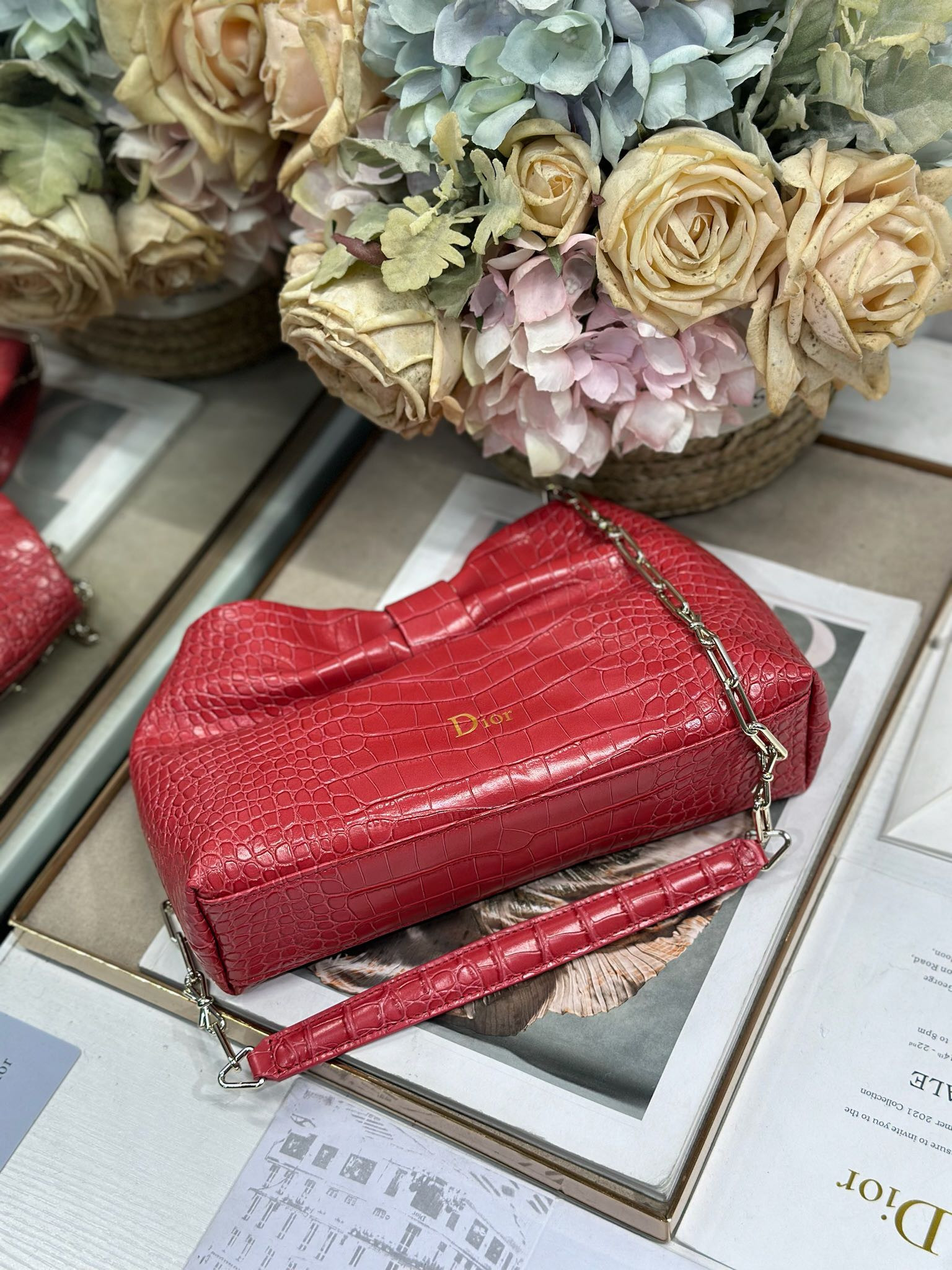 D10r Small Bow Bag 26x16x10cm